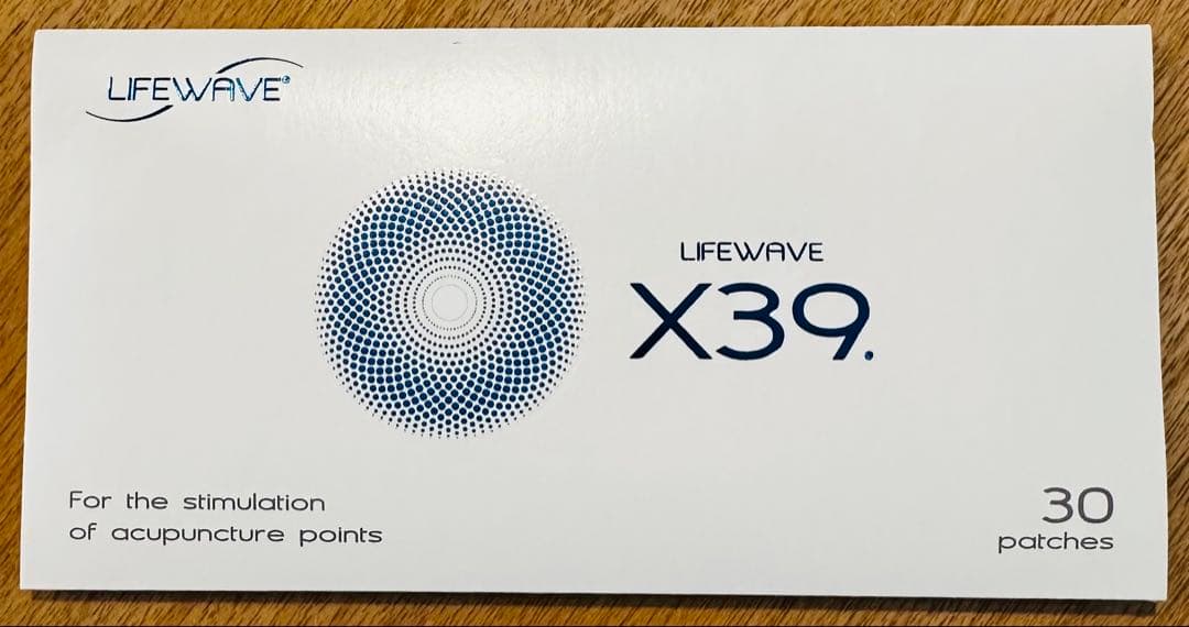 LIFEWAVE X39 30枚入り patches 鍼灸用