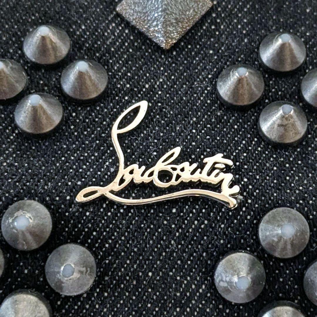 Christian Louboutin スタッズ パネレート ブラック 長財布