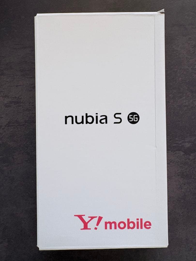 【新品未使用】nubia S 5G A403ZT ライトパープル 本体