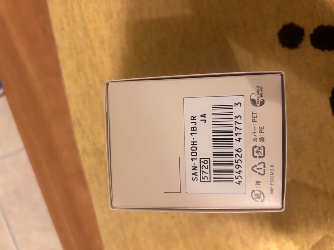 CASIO サ時計 SAN-100H-1BJR ユニセックス ブラック