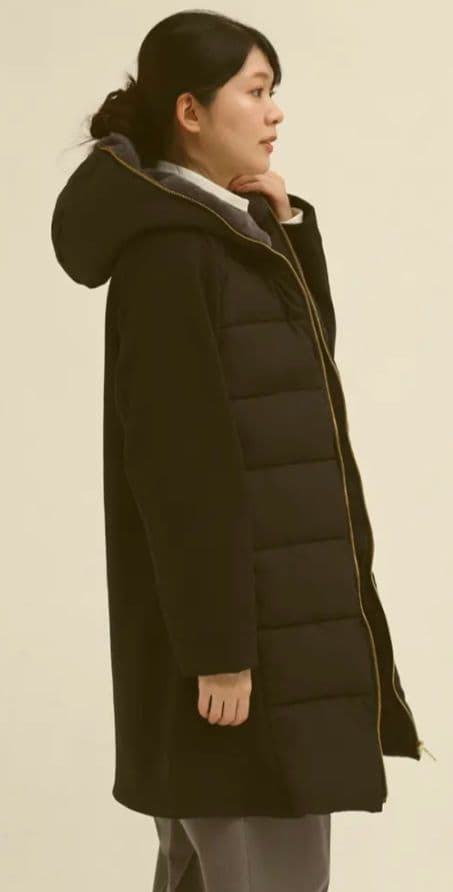 専用！メドック　フードロングコート