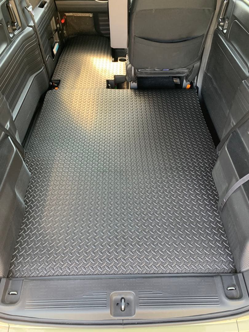 【北海道九州の方用】新色 ブラックホンダN-VAN ラゲッジマットフロントマット