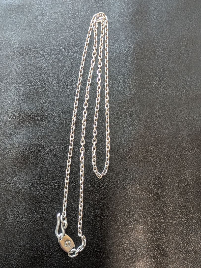 美品アリゾナフリーダム極細50cmネックレスチェーンフック付