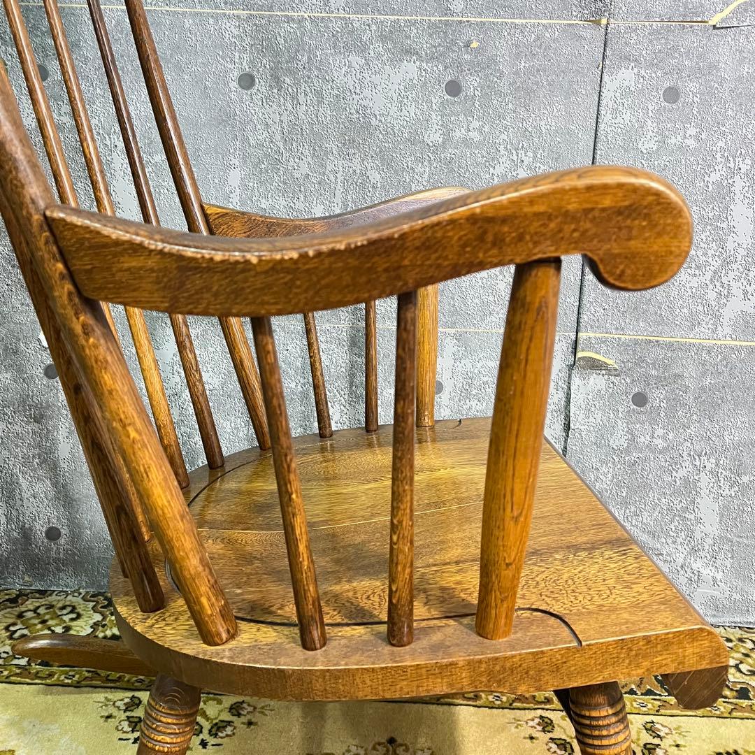 奈美꧁飛騨産業 HIDA꧂キツツキマーク ロッキングチェア 椅子