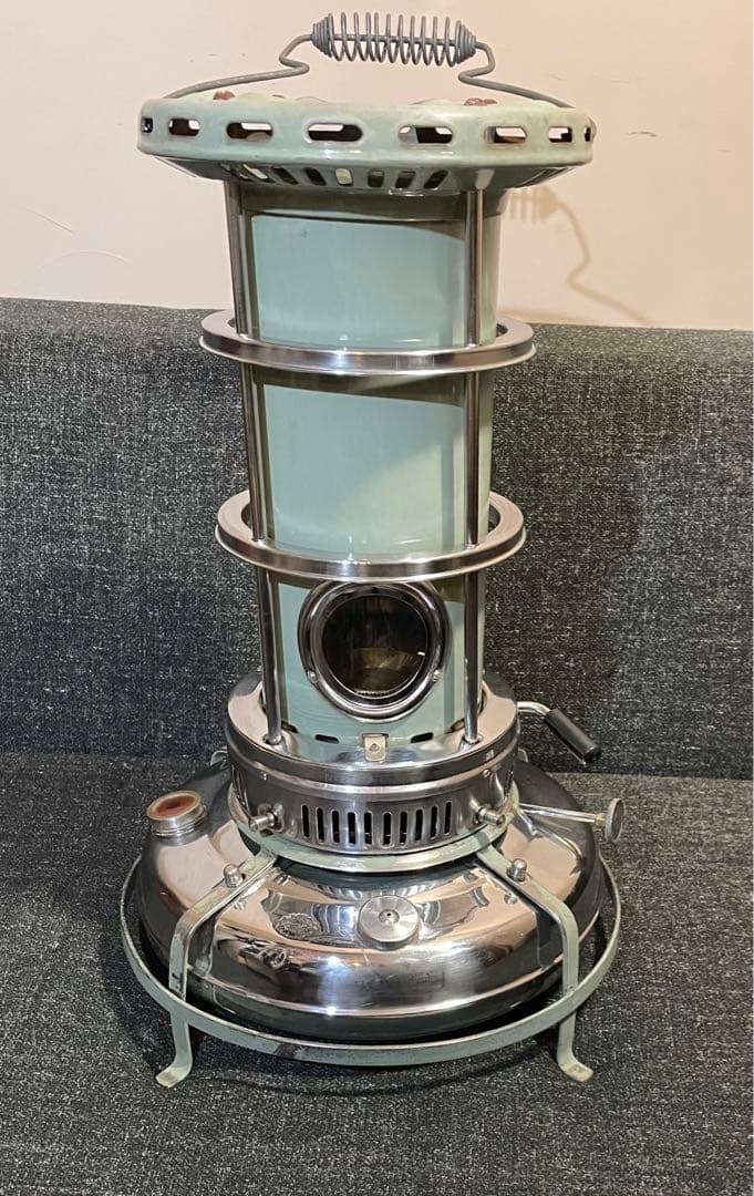 【バーダック】Aladdin ビンテージ ブルーフレーム レア ストーブ