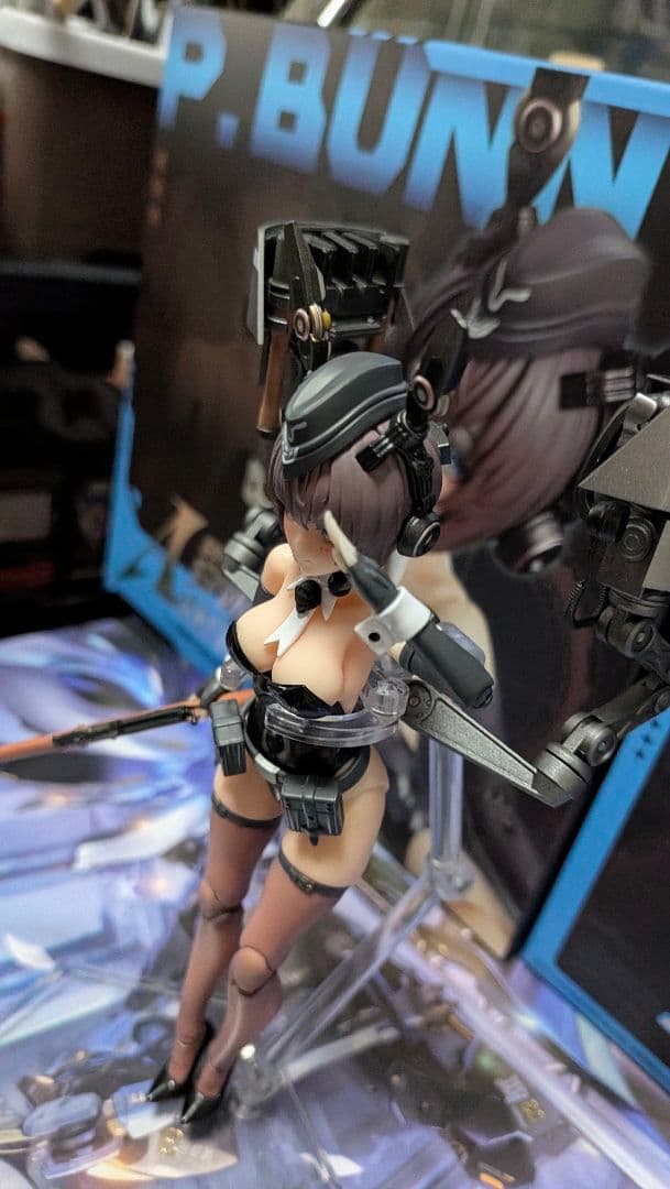 ほ*も様 開封済　蝸之殼パンツァーバニー アンネリーゼと武器パーツセット