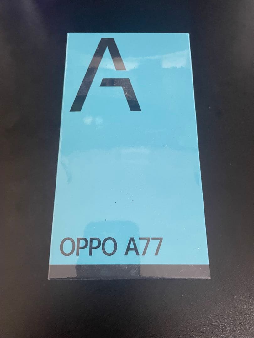 未開封品 OPPO A77 本体 SIMフリー ブラック