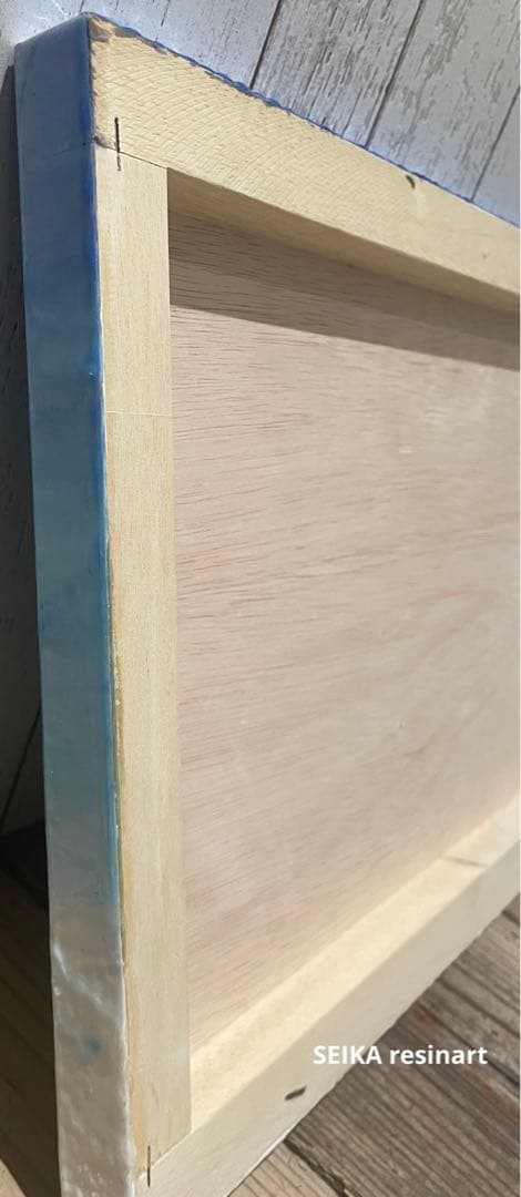 スポーツマン30×60海アート　オーシャンアート　レジンアート　アート　海