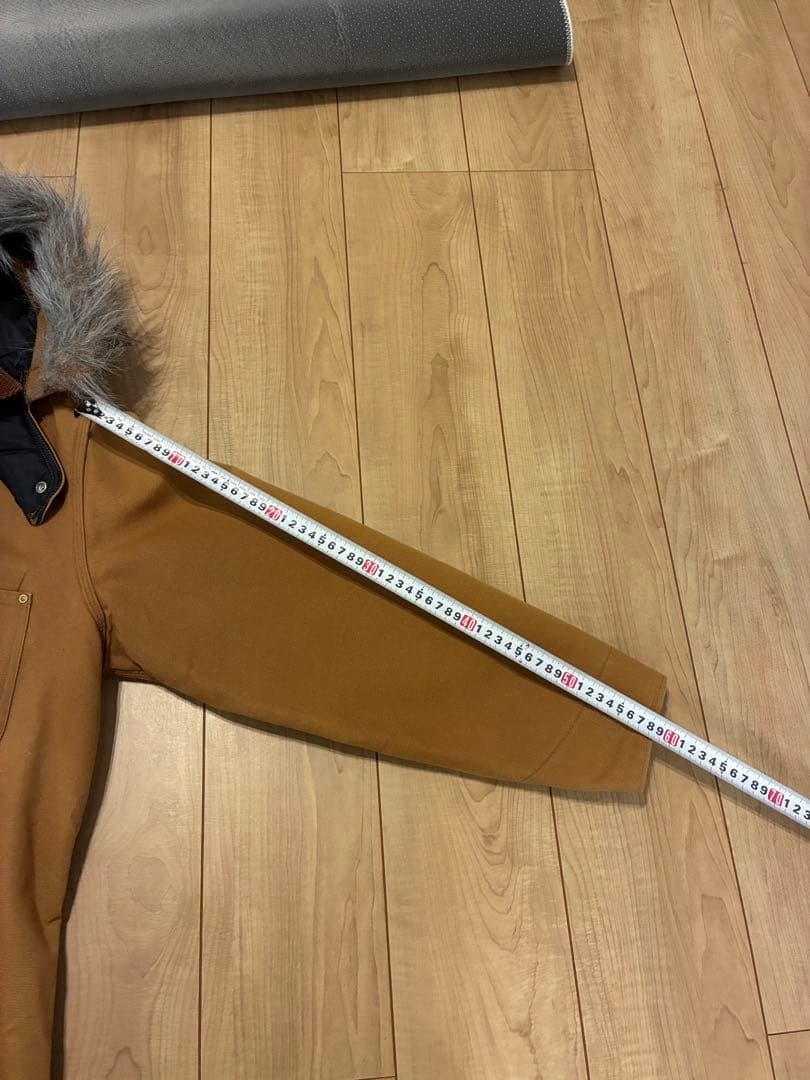 カーハート　USA製　フーデッドダック　ジャケット　40 シベリアン