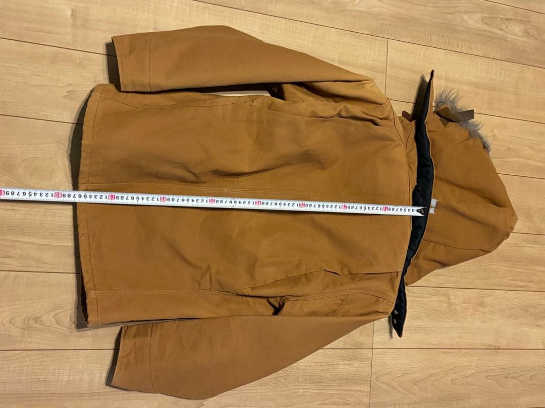 カーハート　USA製　フーデッドダック　ジャケット　40 シベリアン