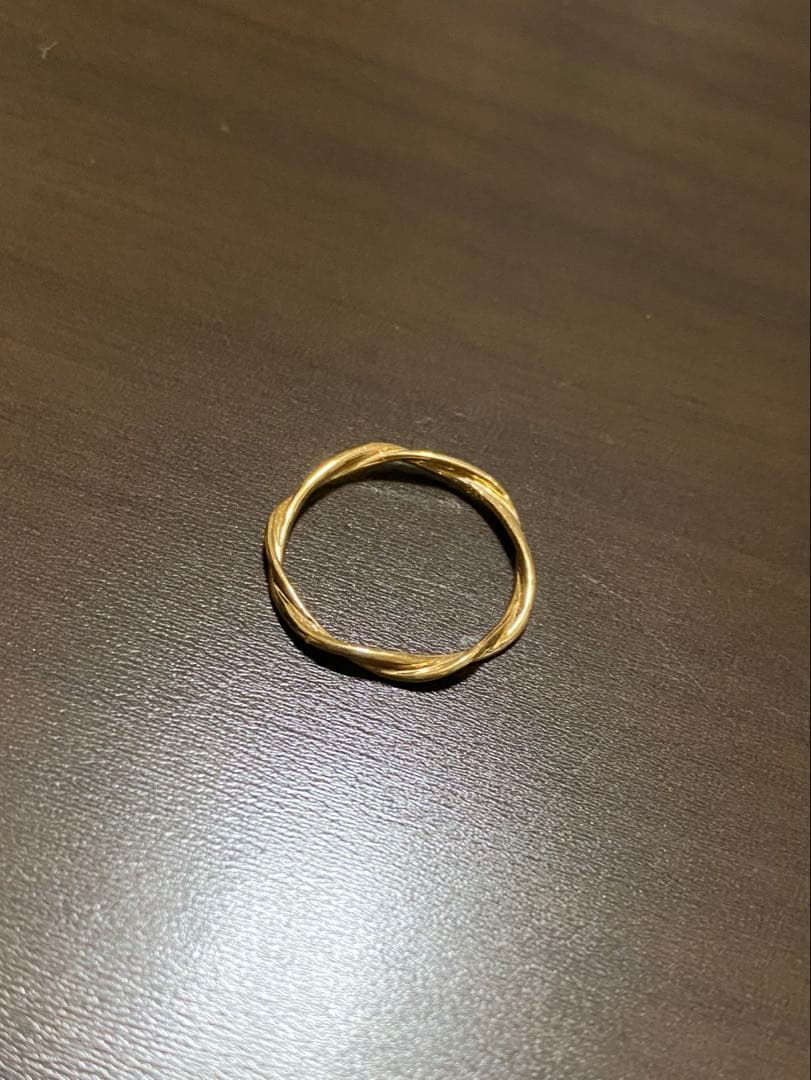 k18YG ピンキーリング　AVARON