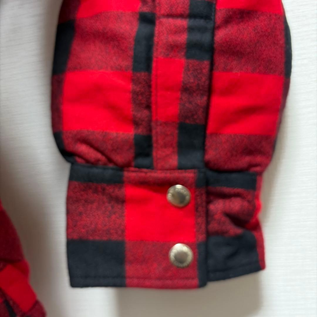 ボーイズマーケット別注クレセントダウンバッファローチェック未使用品　XXL