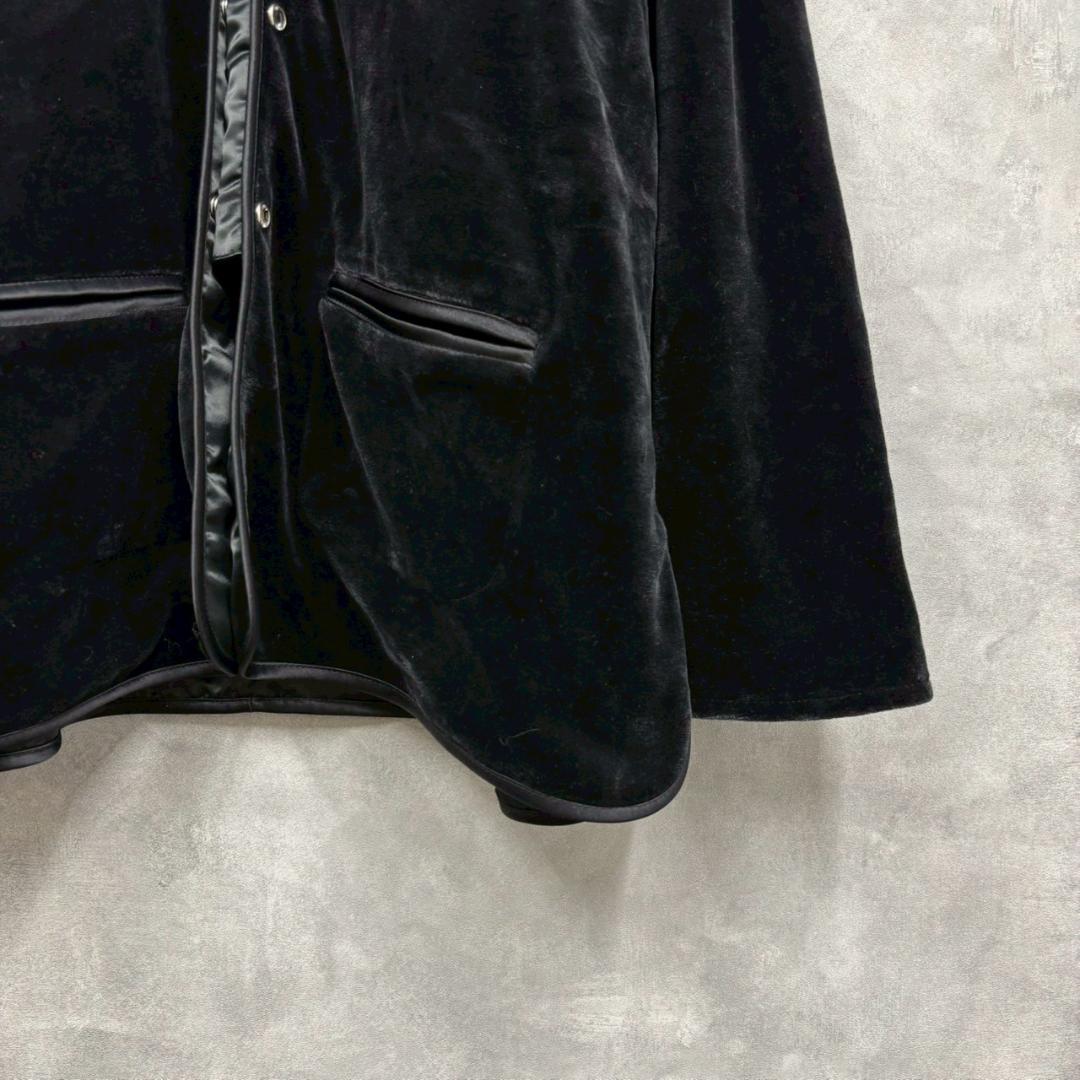 SONIA RYKIEL チャイナ ブラック ベロア ジャケット N2225