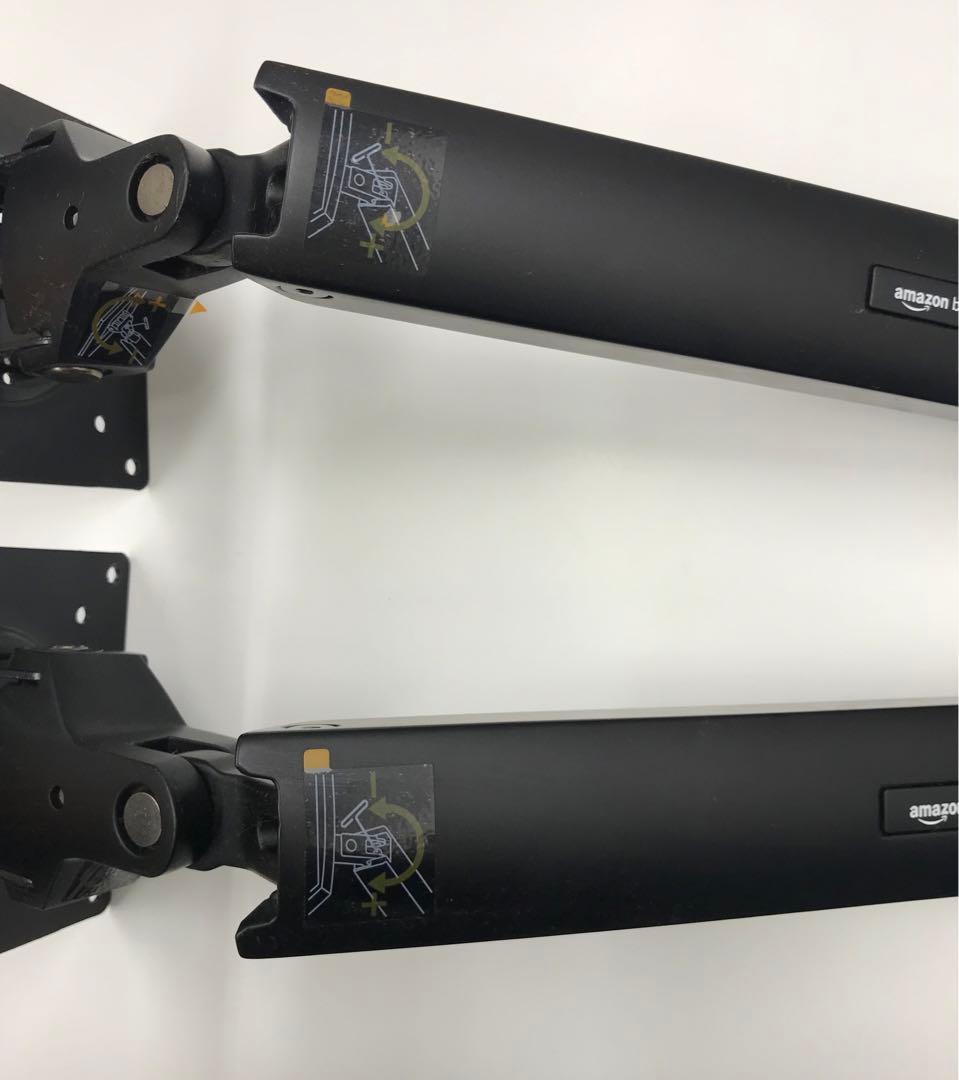 Amazonベーシック　デュアルモニターアーム