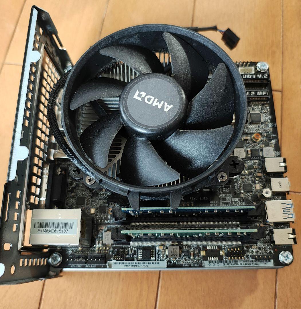 【ジャンク】DeskMini X300 PC + Ryzen 5 5600G