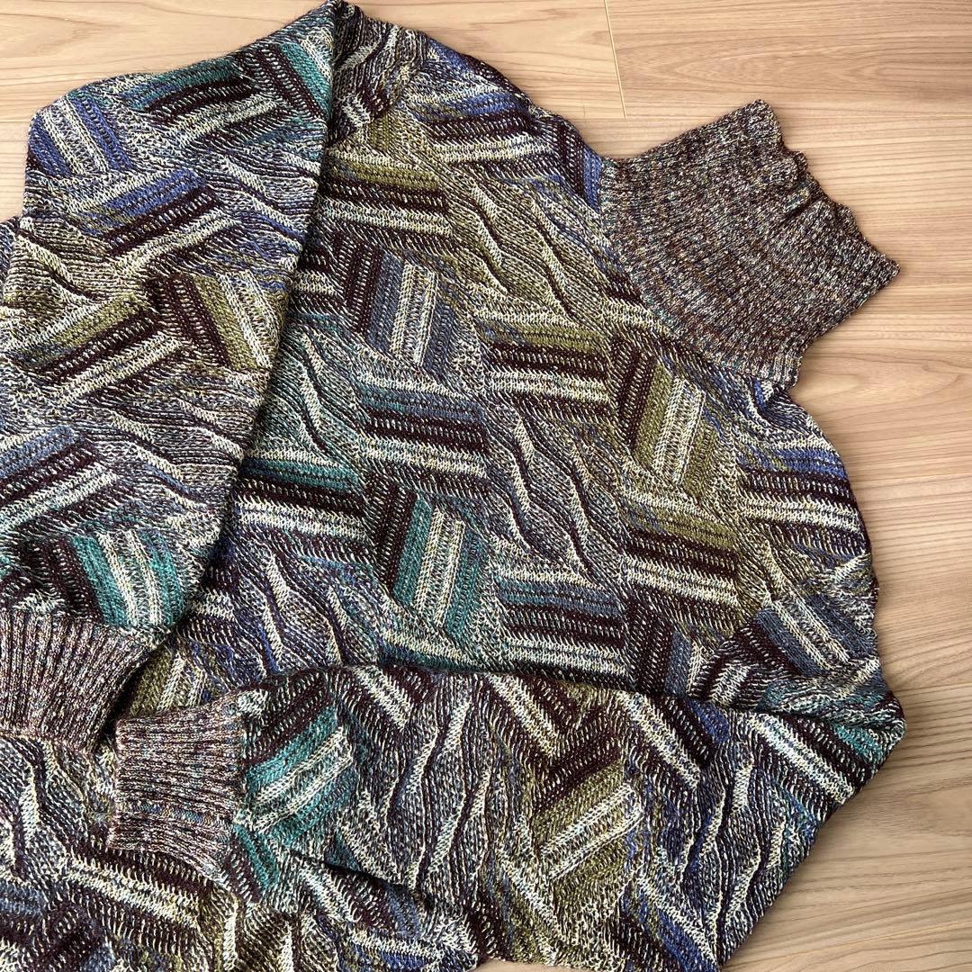 【MLサイズ相当】 MISSONI ミッソーニ タートルネック（イタリア製）