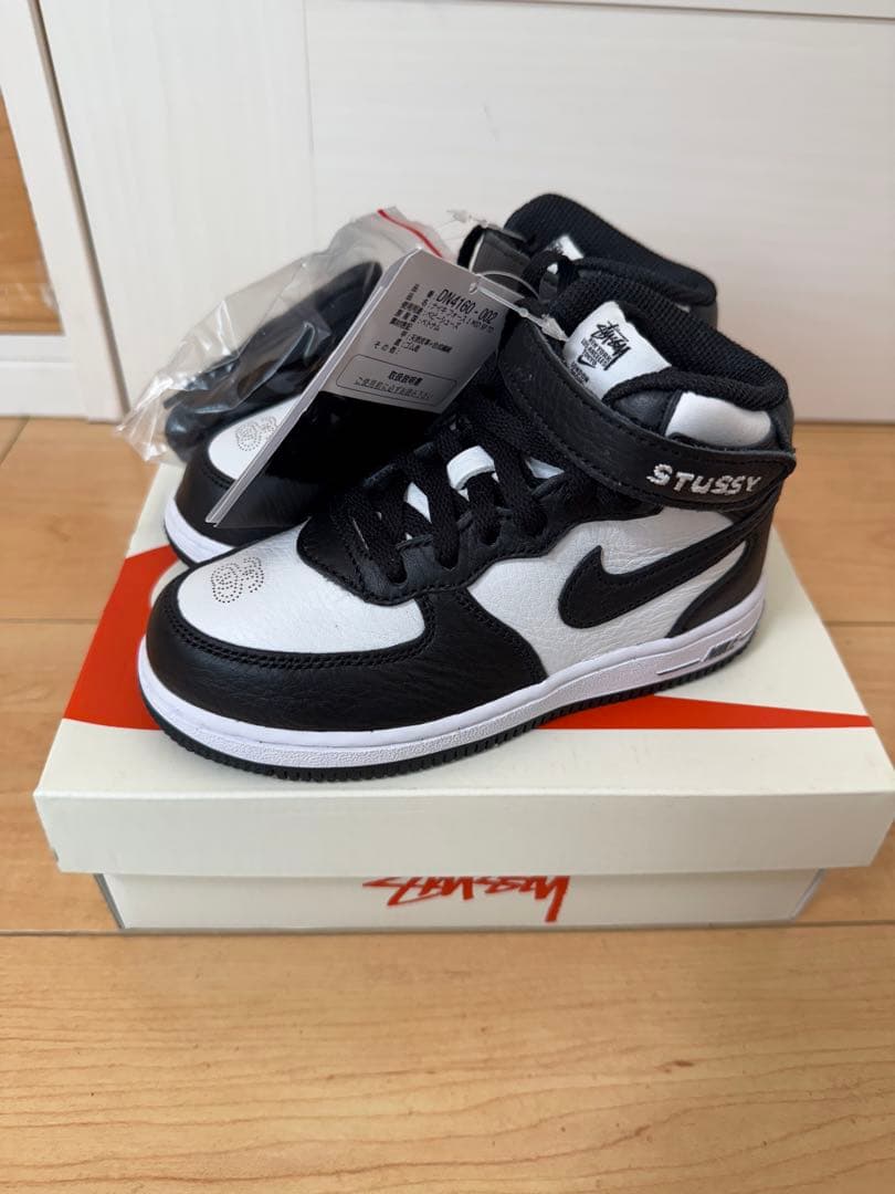 NIKE STUSSY KIDS FORCE1 MID SP 16cm 新品