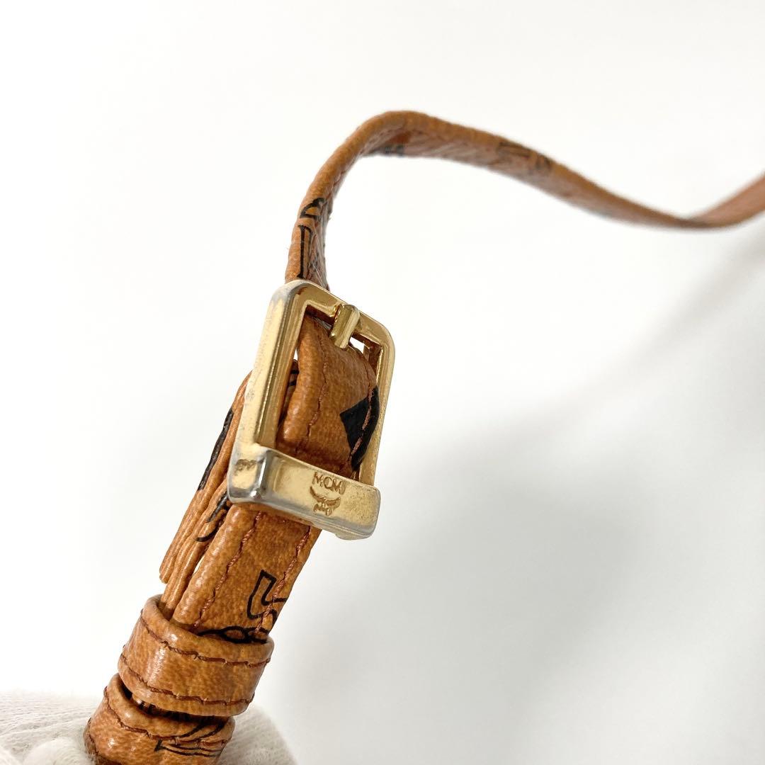 MCM ヴィセトス ロゴグラム ボストンバッグ 2WAY ショルダーバッグ