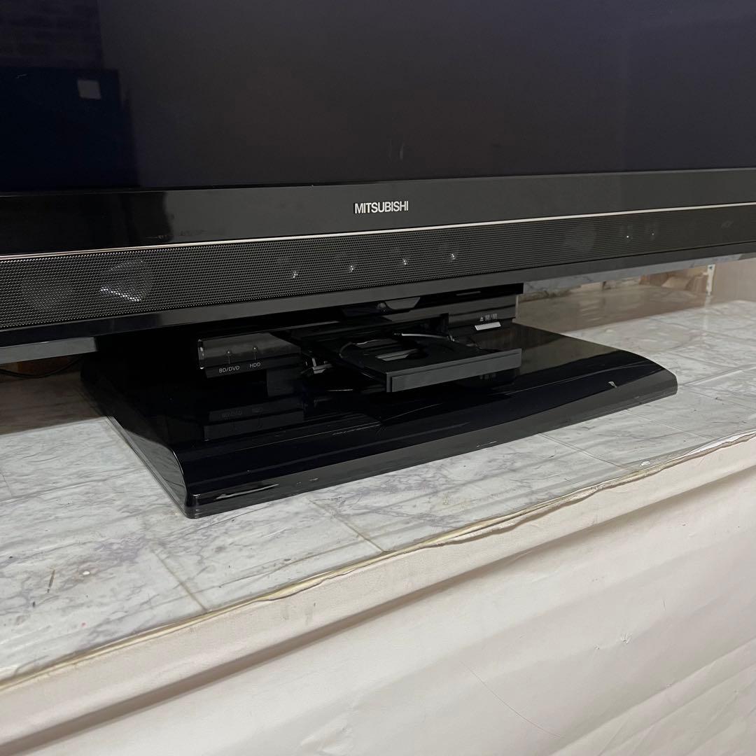 前回購入者専用全国送料込三菱55型液晶テレビブルーレイHDD1TB内蔵2番組同時