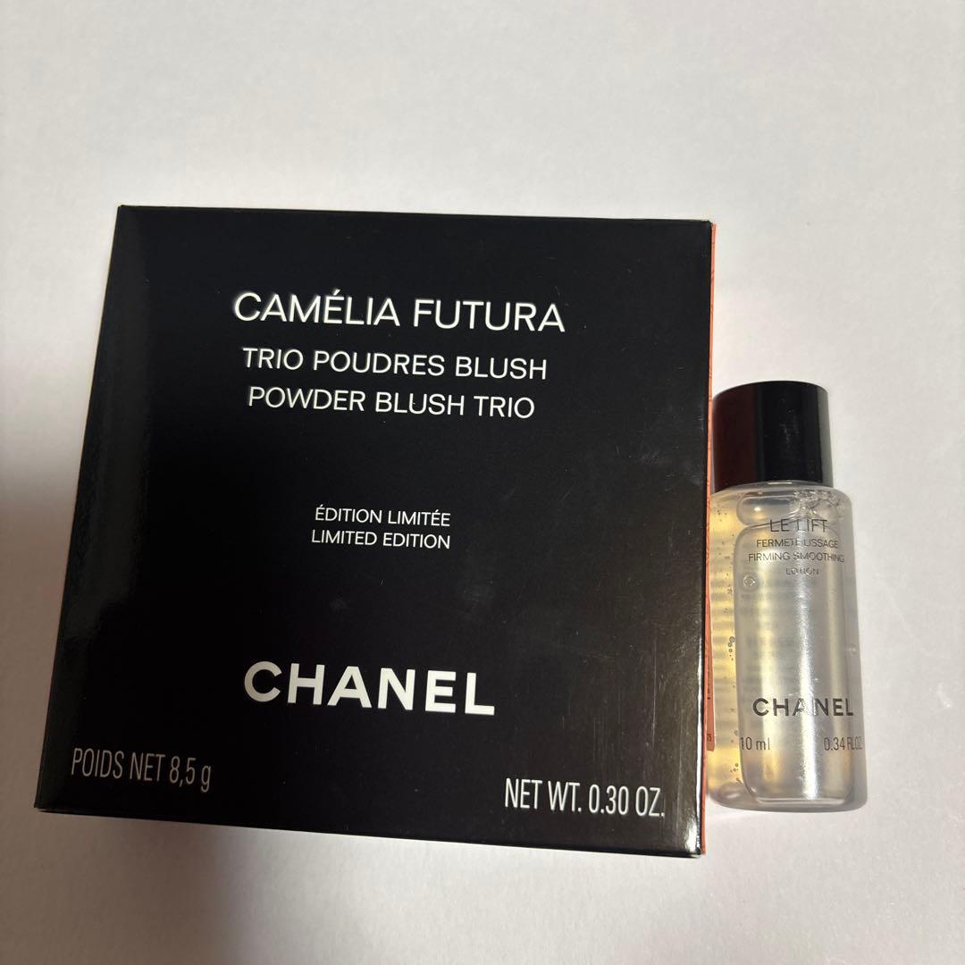 CHANEL CAMÉLIA FUTURA パウダーチーク＋サンプル