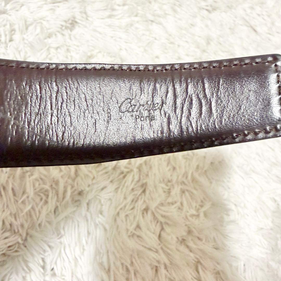 【美品】Cartier カルティエ サントス ドゥ ベルト リバーシブル