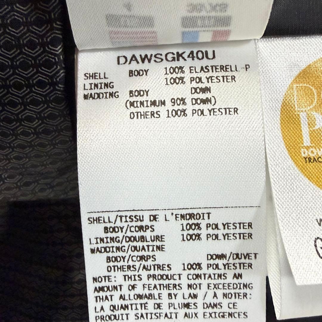 YASU マウンテニア 水沢ダウン アウター ブラック M