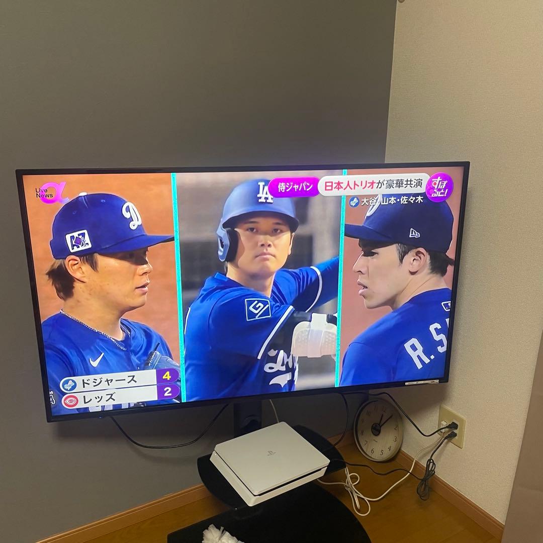 群馬　スタンド付き55インチ　SD552-B1 sansui ドウシシャ