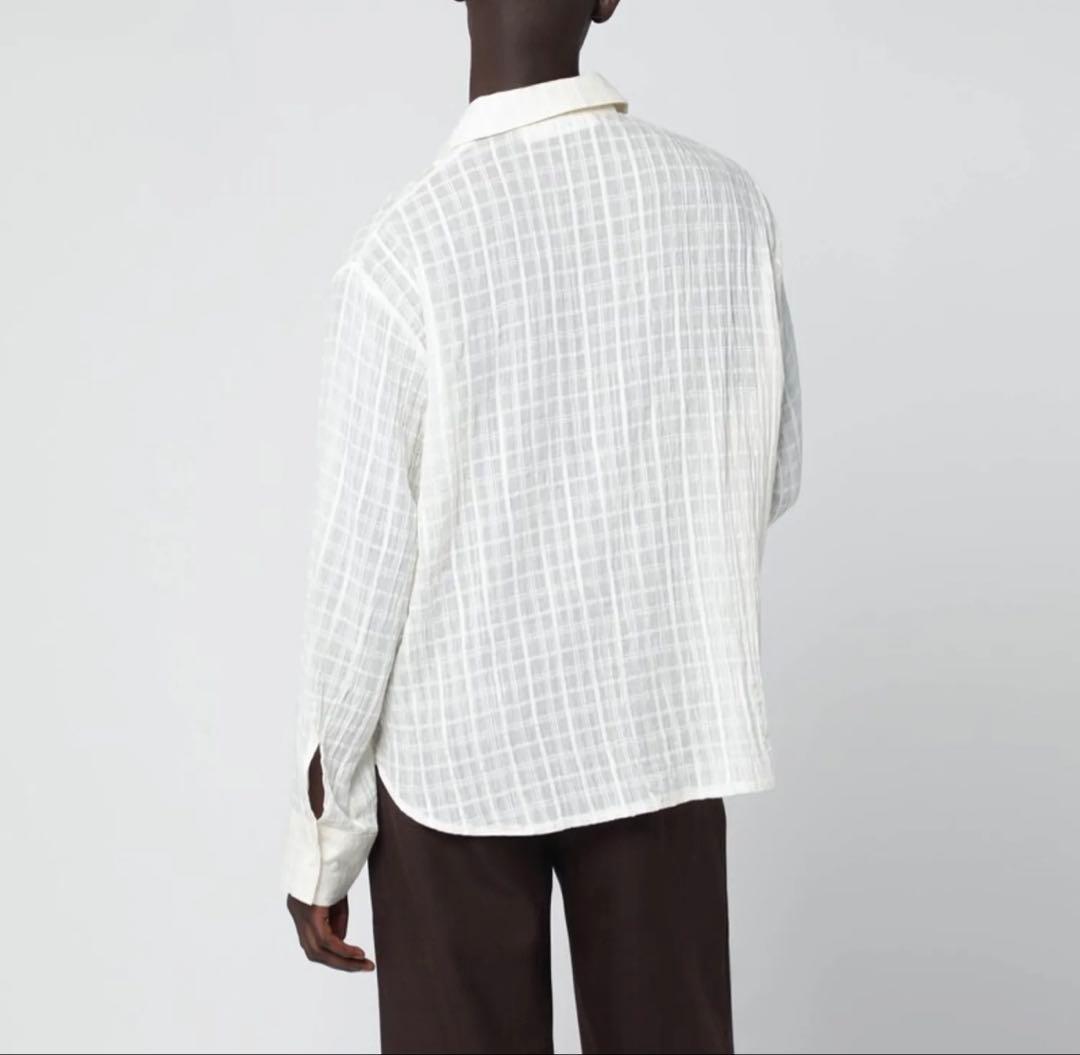 トップス Sefr Ignacio cotton and linen shirt