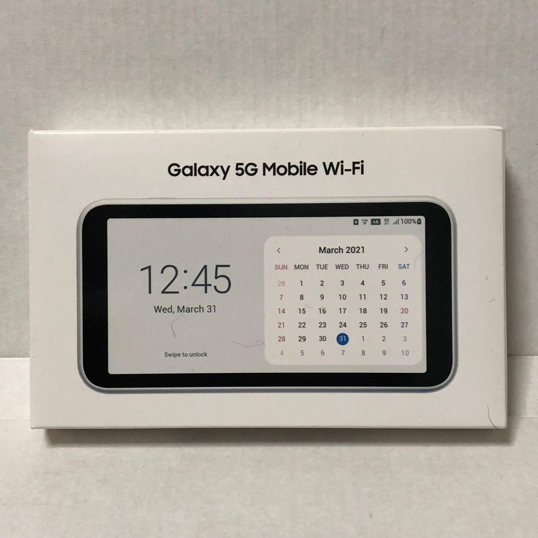 未使用 Galaxy5G MobileWi-Fi SCR01 ルーター 32GB