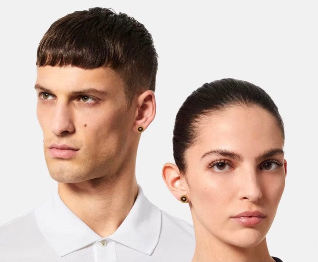 VERSACE メデューサ　スタッズピアス