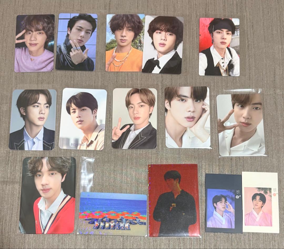BTS 防弾少年団　Jin 公式　トレカ　セット 15枚