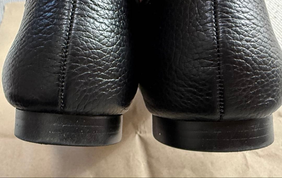 美品♡LANVIN 黒レザー ローファー・23.5