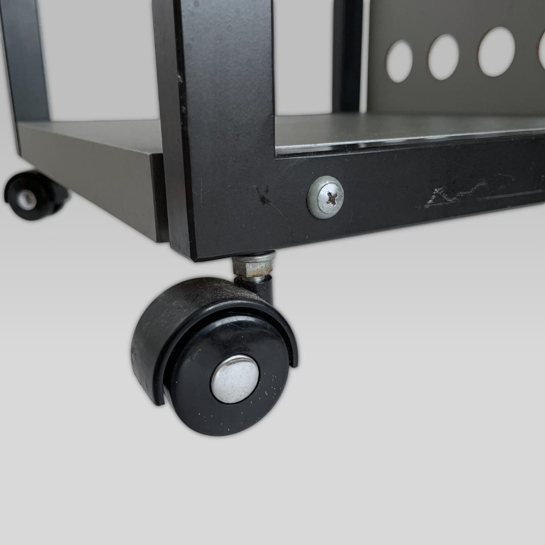 80~90s【SONY】ヴィンテージ 工業デザイン AVワゴン ラック 棚