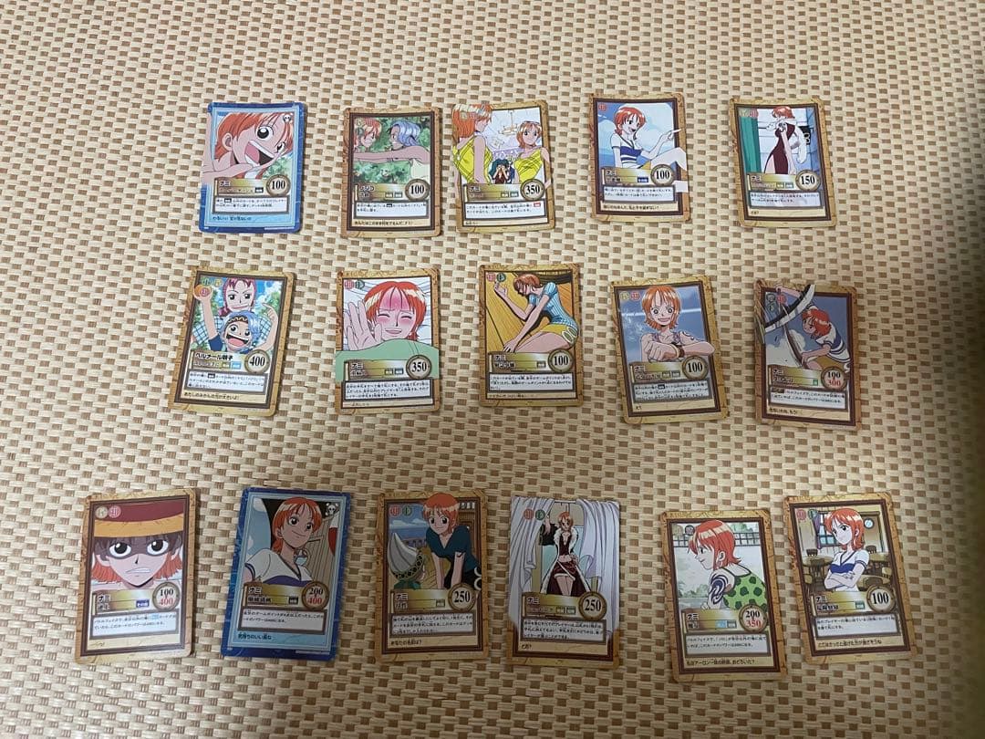 ワンピース　カード　カードダス　ナミ　等　セット　ノーマル　ハイパーバトル