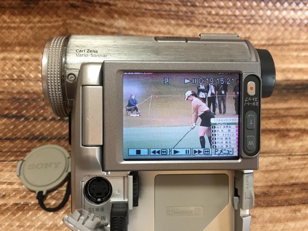 撮影再生ダビングOK　良品　SONY　DCR-PC350　付属品あり　液晶綺麗