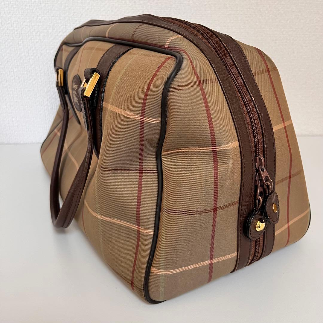 【※トミさん専用】Burberrys チェック柄 ボストンバッグ ポーチセット