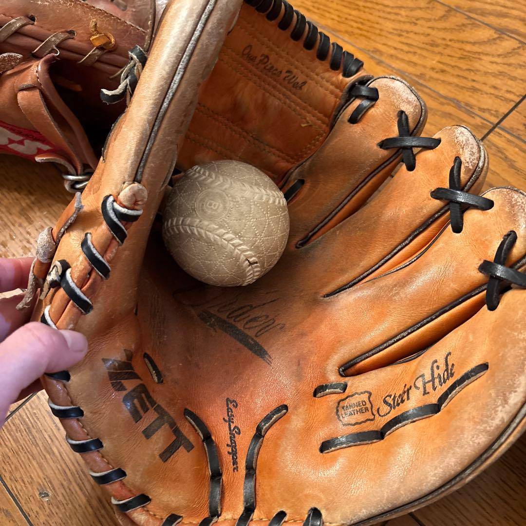 SSK 軟式グローブ ブラウン　グローブセット　ZETT MIZUNO