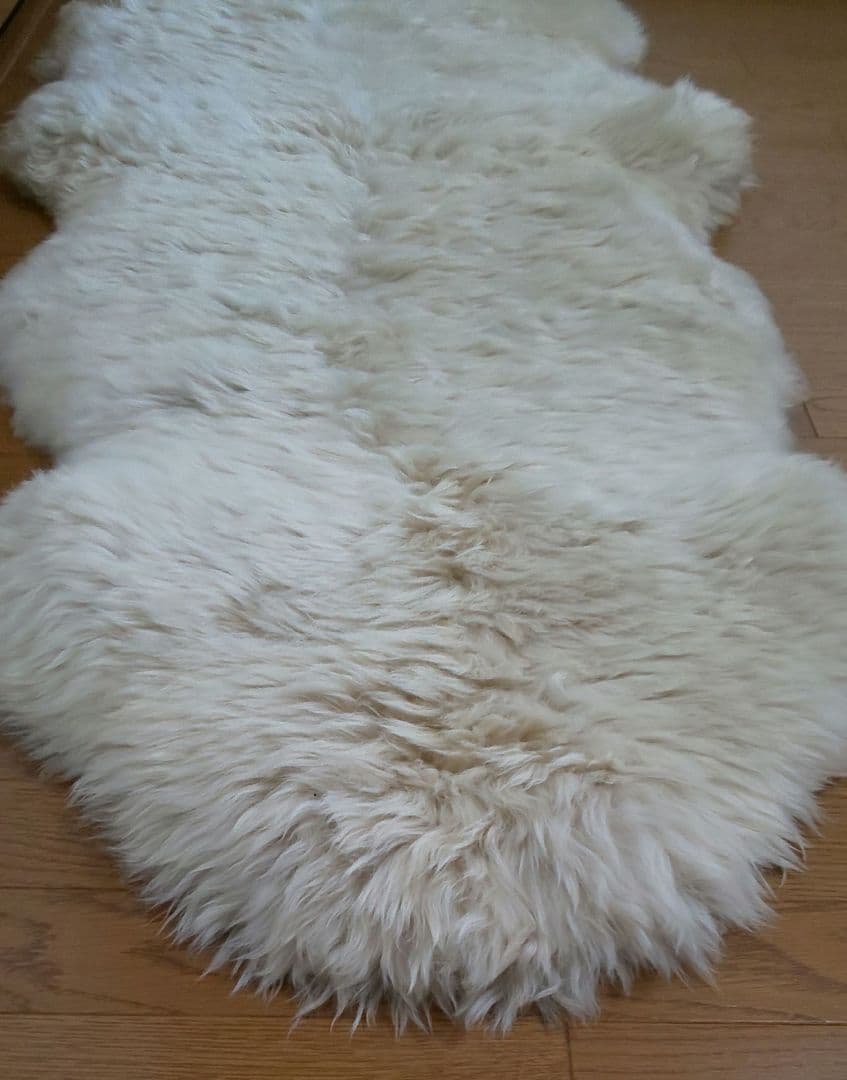 【週末値下げ】コストコ ムートンラグ 大 シープスキン100%