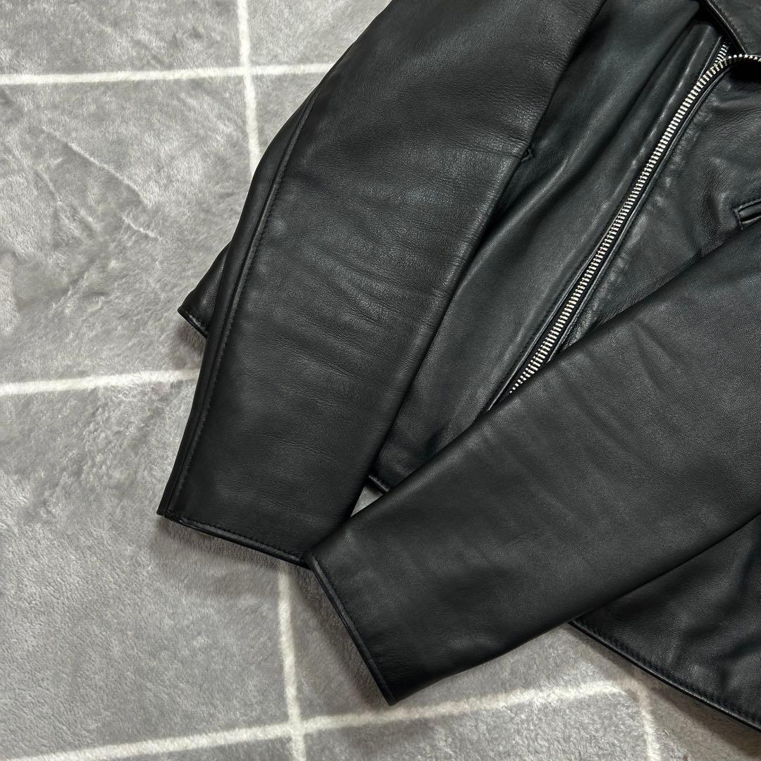 【羊革XL】未使用級 上野商会 SCHOTT ショット ダブルスレザージャケット