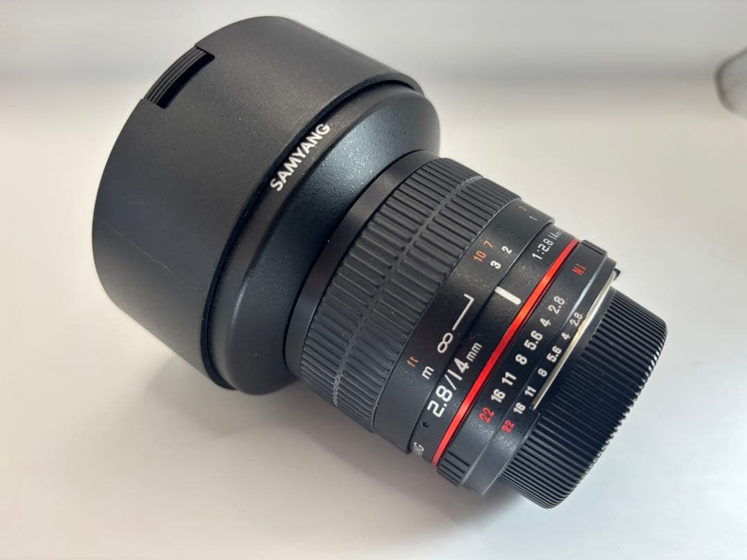 【美品】SAMYANG 14mm F2.8 ED AS IF UMC／Fマウント