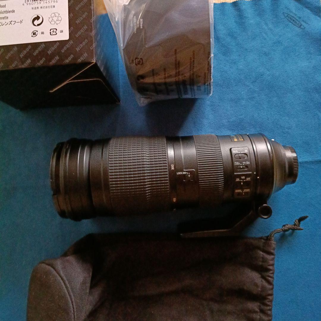 【美品】Nikonズームレンズ　AF-S NIKKOR 200-500mm