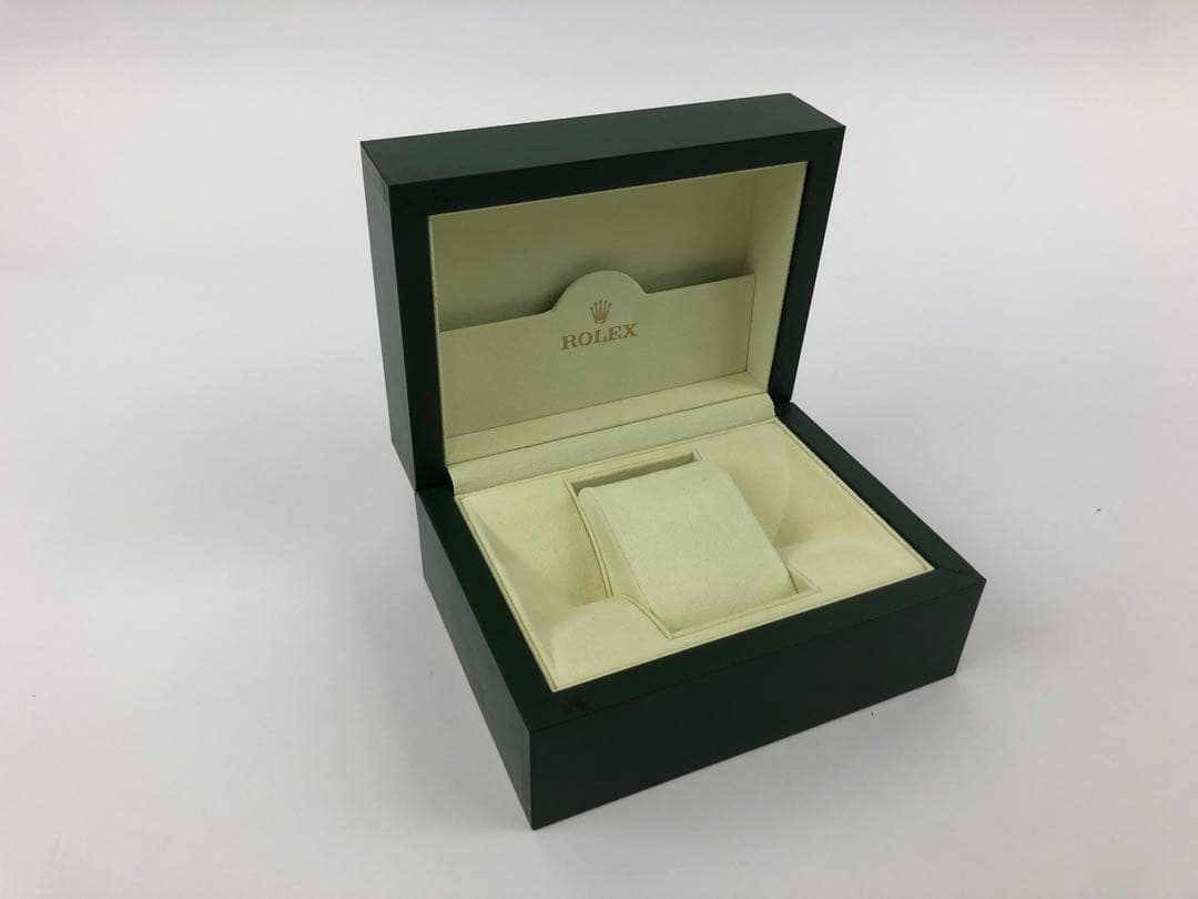 ブ*ん様 ロレックス　空き箱　外箱　内箱　グリーン