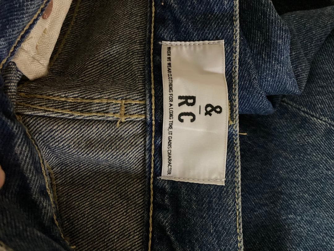 Curensology &RC スーパーワイドルーズデニム 34