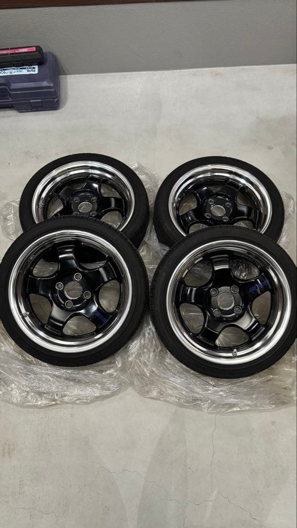 15インチ ホイールセット 廃盤ワークマイスターs1