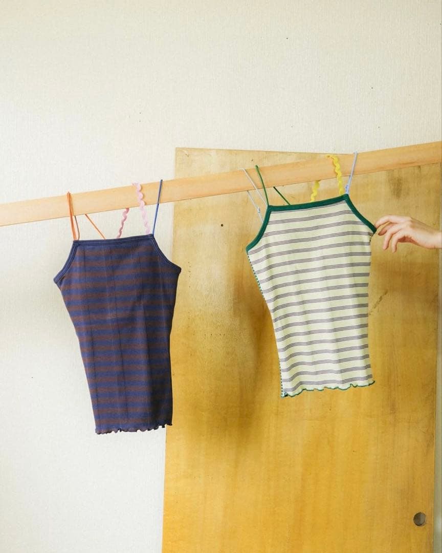 新品未使用◎miller × PAMMの後ろ姿のカップ付きキャミソール