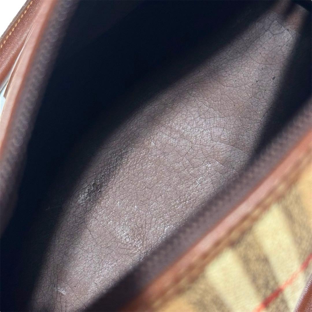 Burberry バーバリー ノバチェック ボストンバッグ 【保存袋あり】