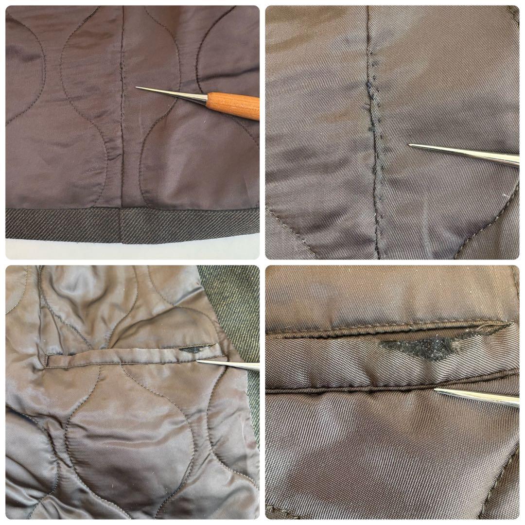 美品 TOMORROWLAND ウールツイード ニットコンビブルゾン 4.9万円