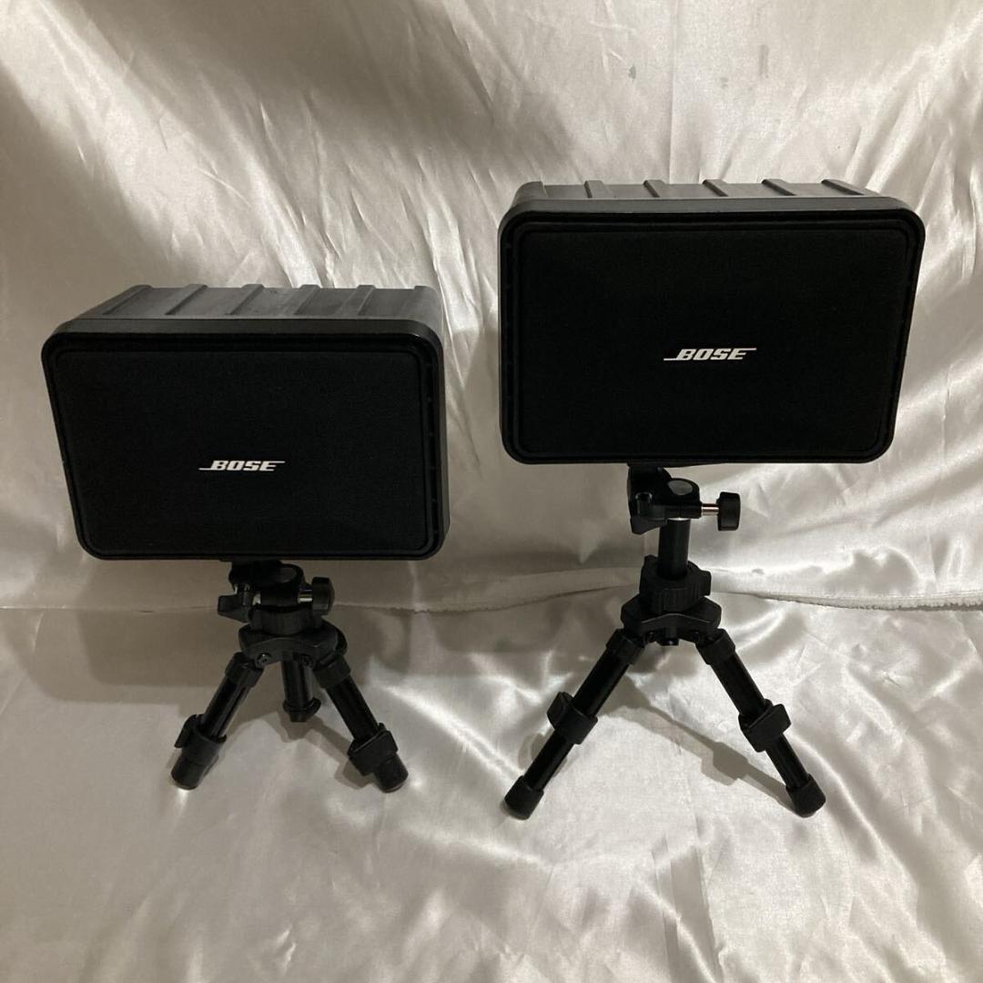 別注 モニタースピーカー ボーズ 101MM 鳥マーク ペア スタンド セット