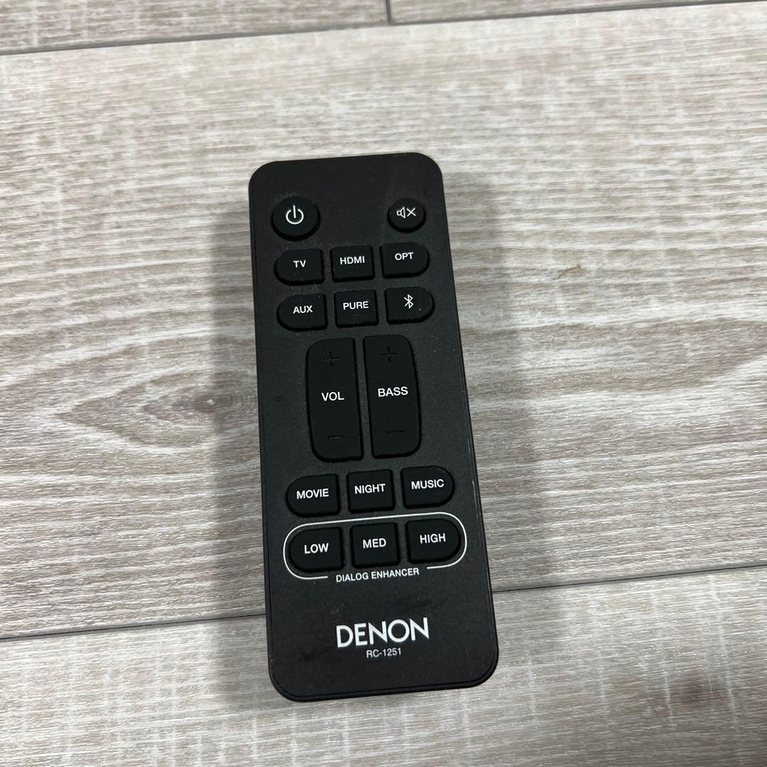 DENON サウンドバー　DHT-S217 2023年製 美品　完動品
