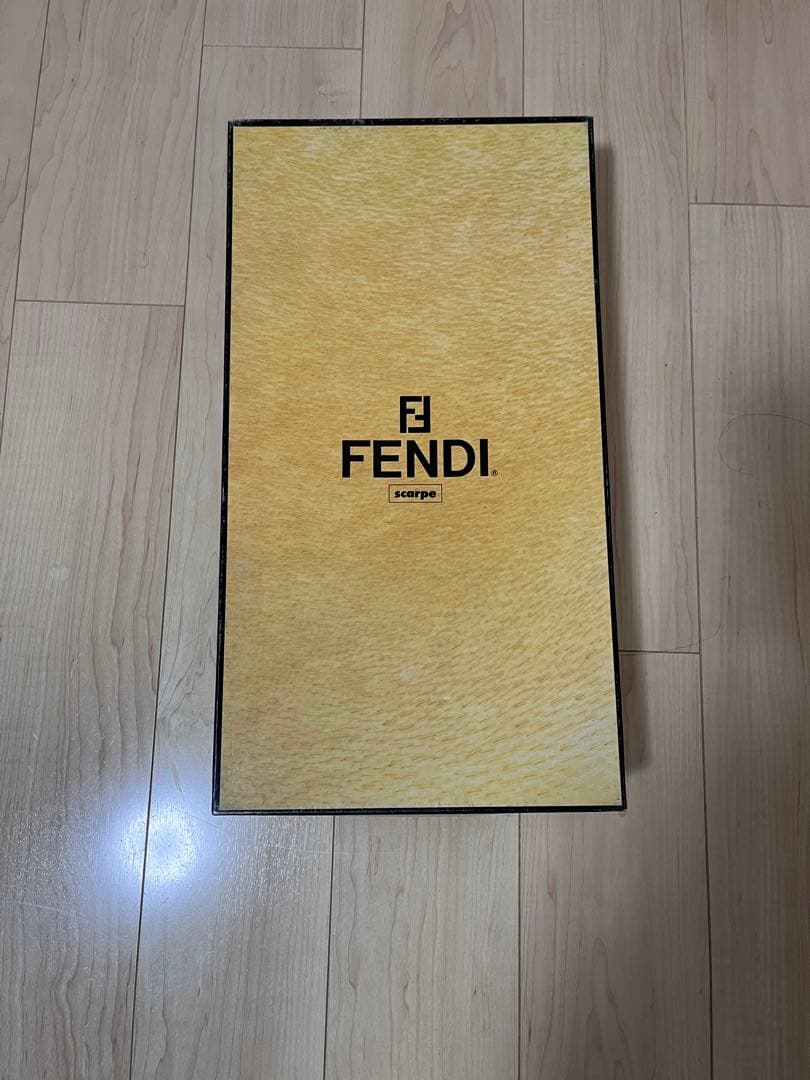 FENDI フェンディ　黒　ブラック　ロングブーツ　6.5